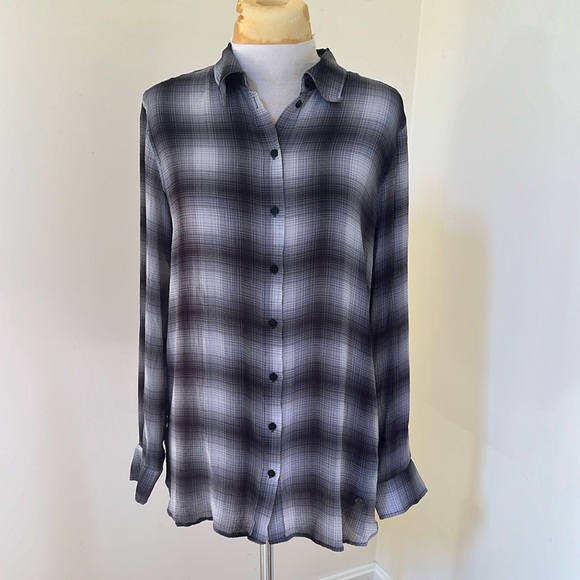 Mos Mosh small grey combo Tua check shirt. - Picture 1 of 9